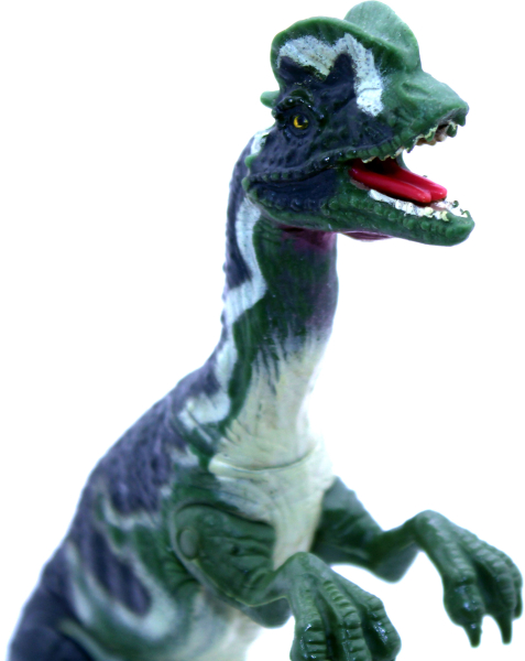 Jurassic Park Dilophosaurus Figur (Kenner 1993) | hoppla-stuff.de